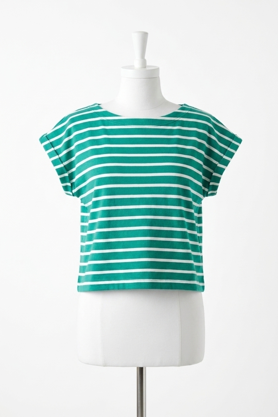 NEW Z SUPPLY women's david avenue striped terry top in seaside